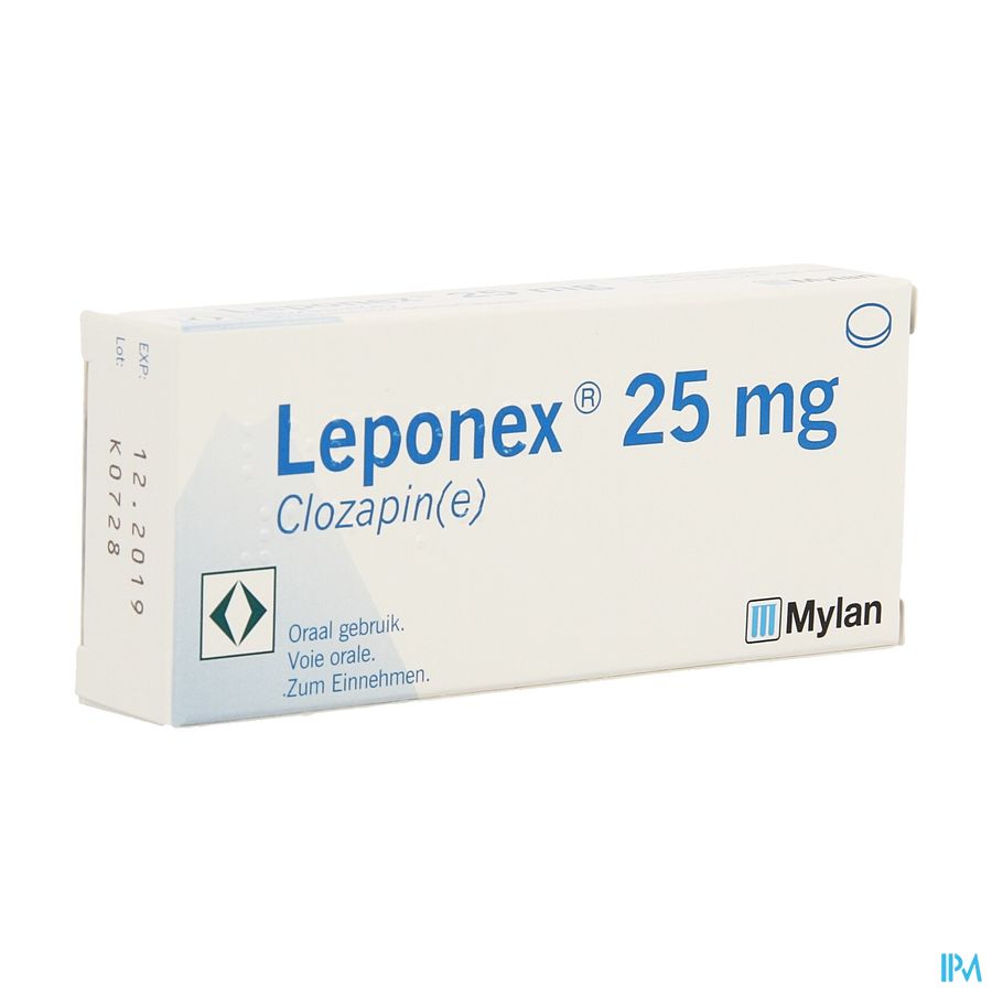 Leponex Comp Sec 30x 25mg Leponex Comp Sec 30x 25mg