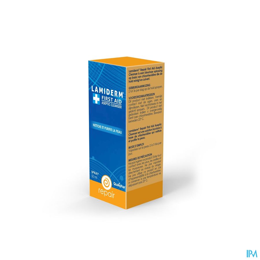 Lamiderm Repair First Aid Aseptic Clean.spray 50ml Lamiderm Repair First Aid Aseptic Clean.spray 50ml