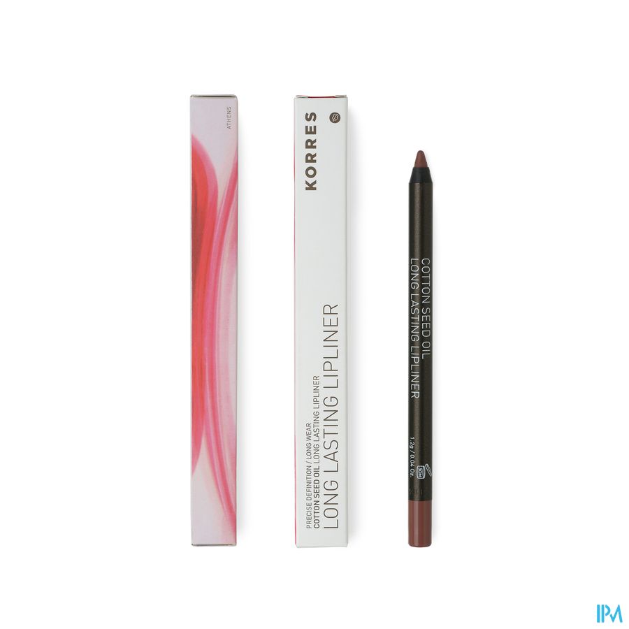 Korres Km Lip Pencil Cotton Oil 02 Neutral Dark 3