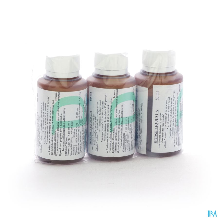 Horse La Liquid 3x80ml Horse La Liquid 3x80ml