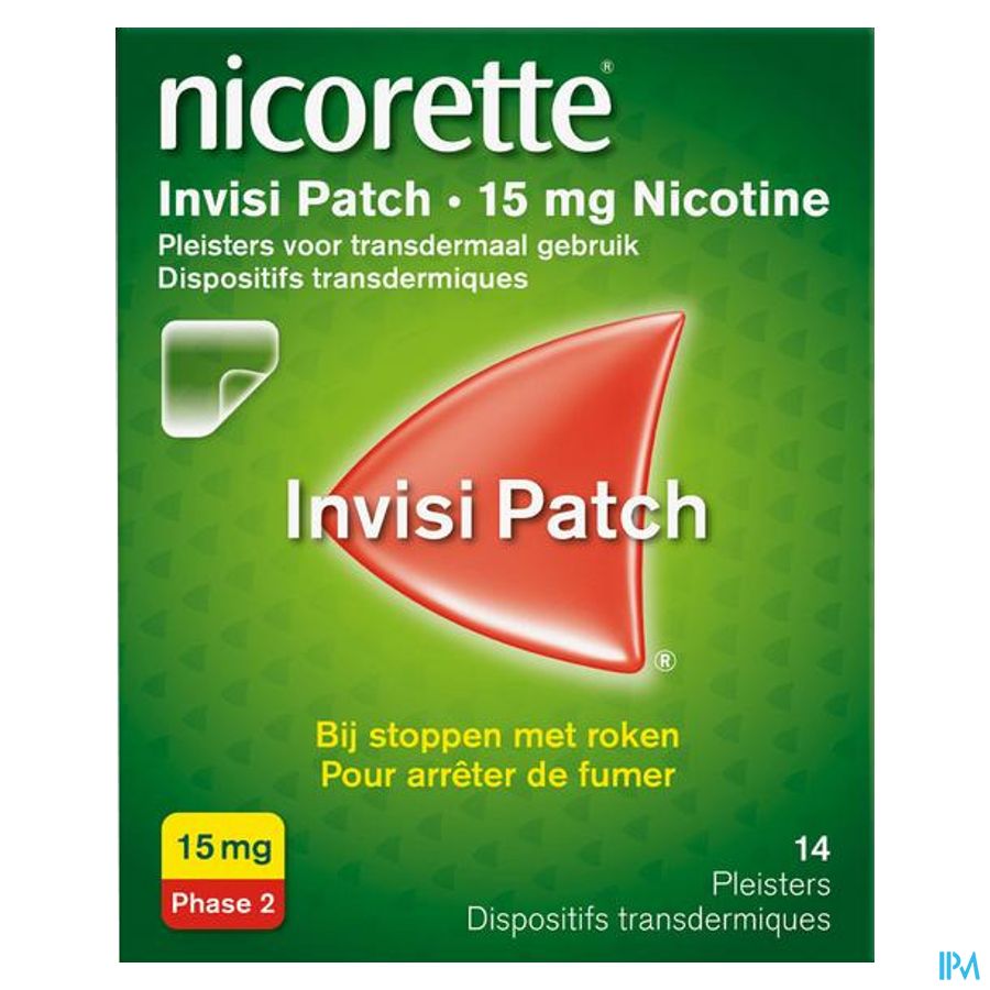 Nicorette Invisi 15mg Patch 14 1