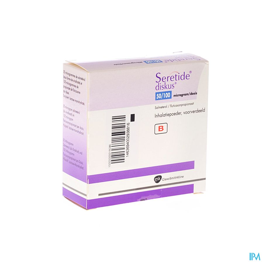 Seretide Diskus Dos 60 50mcg/100mcg