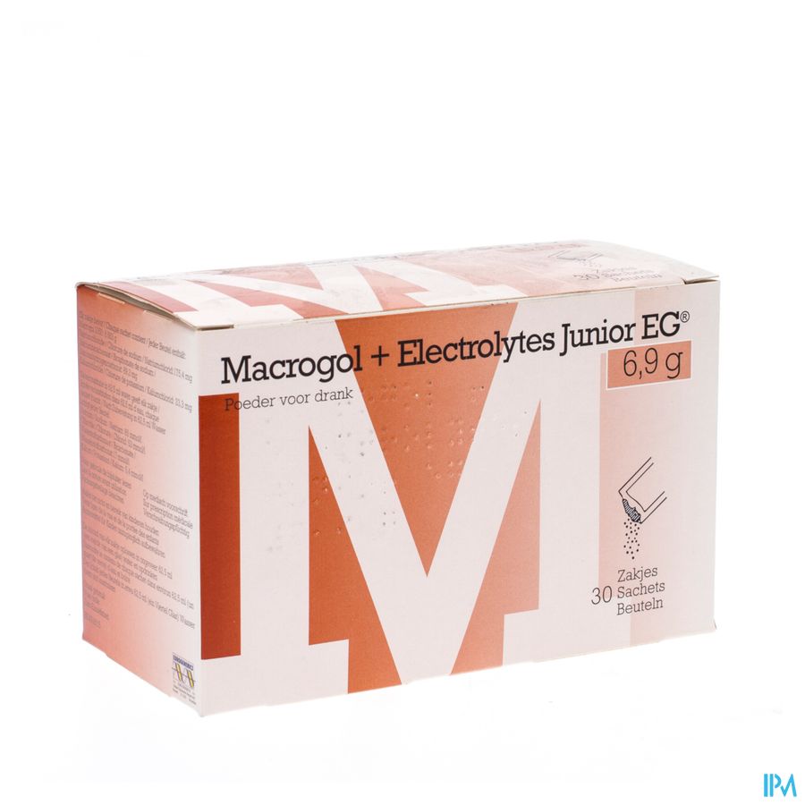 Macrogol+Electrolytes Junior EG 6,9G Pdr Sach 30 1