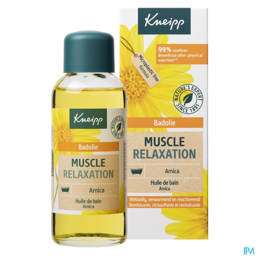 Kneipp Badolie Spieren-gewrichten 100ml 4