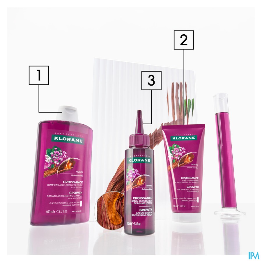 Klorane Capil. Conditioner Groei Kinine 200ml
