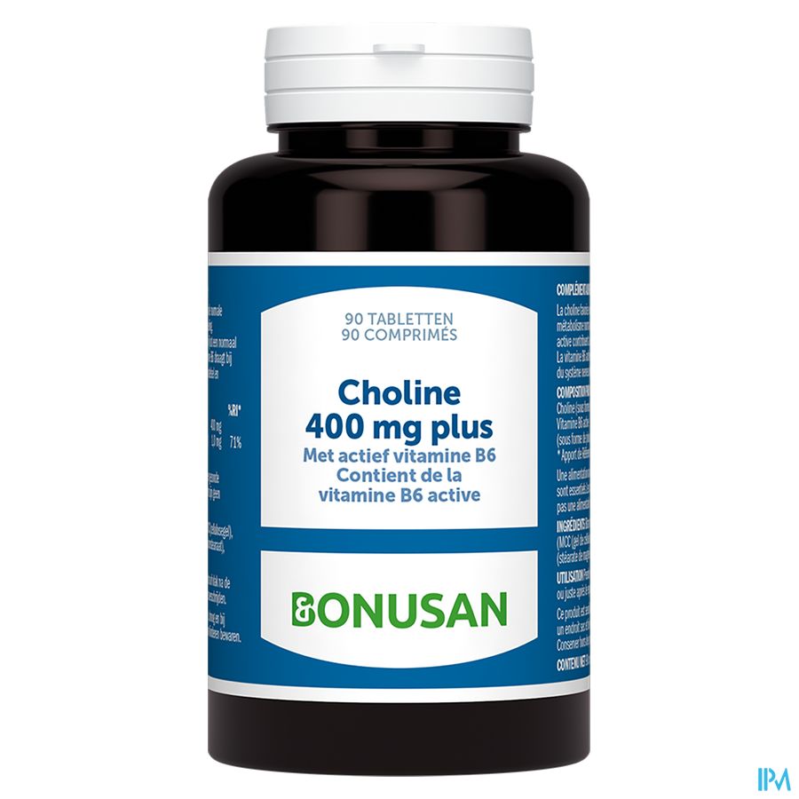 Choline 400mg Plus Tabl 90 Bonusan 3