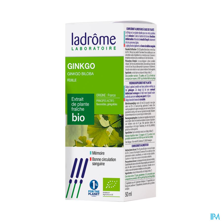 Ladrome Ginkgo Biloba/ginkgo 100ml Ladrome Ginkgo Biloba/ginkgo 100ml
