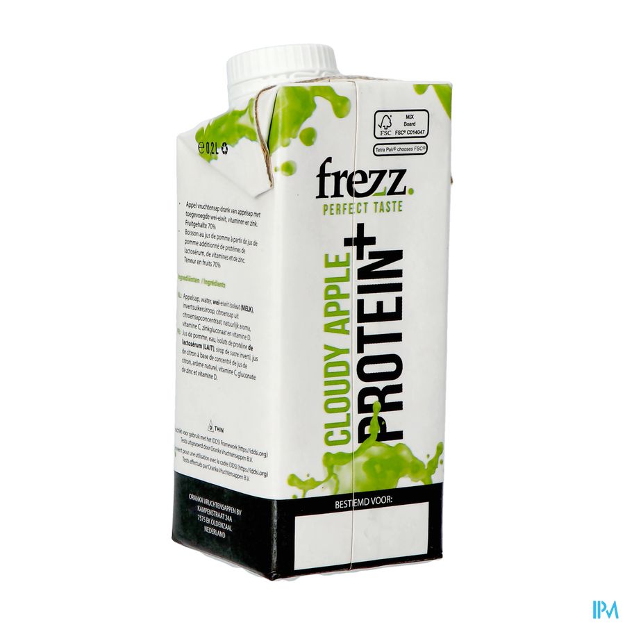 Frezz Pomme Proteine + Vit + Zinc Fl 200ml
