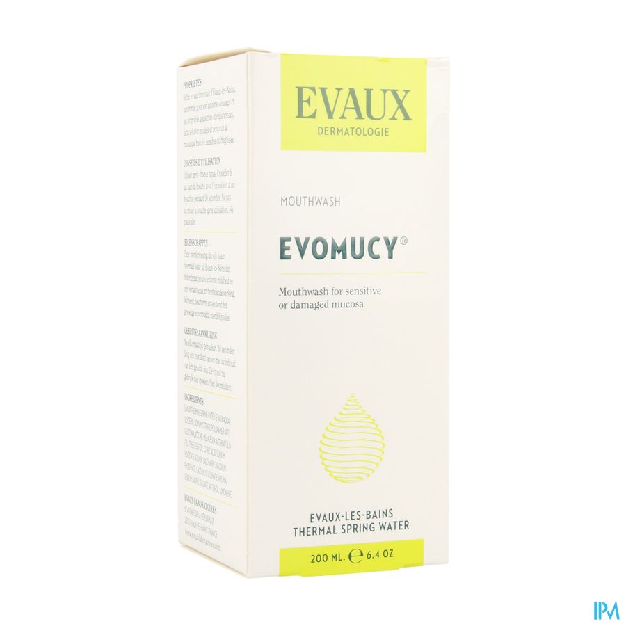 Evomucy Bb Mondwater 200ml Evomucy Bb Mondwater 200ml