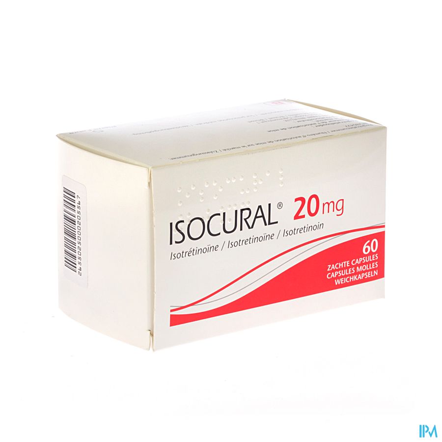Isocural 20mg Pierre Fabre Dermato Caps 60 X 20mg 1