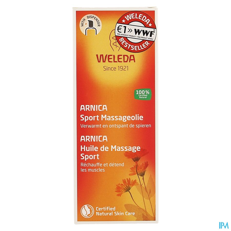 Weleda Massage Olie Arnica 100ml 5