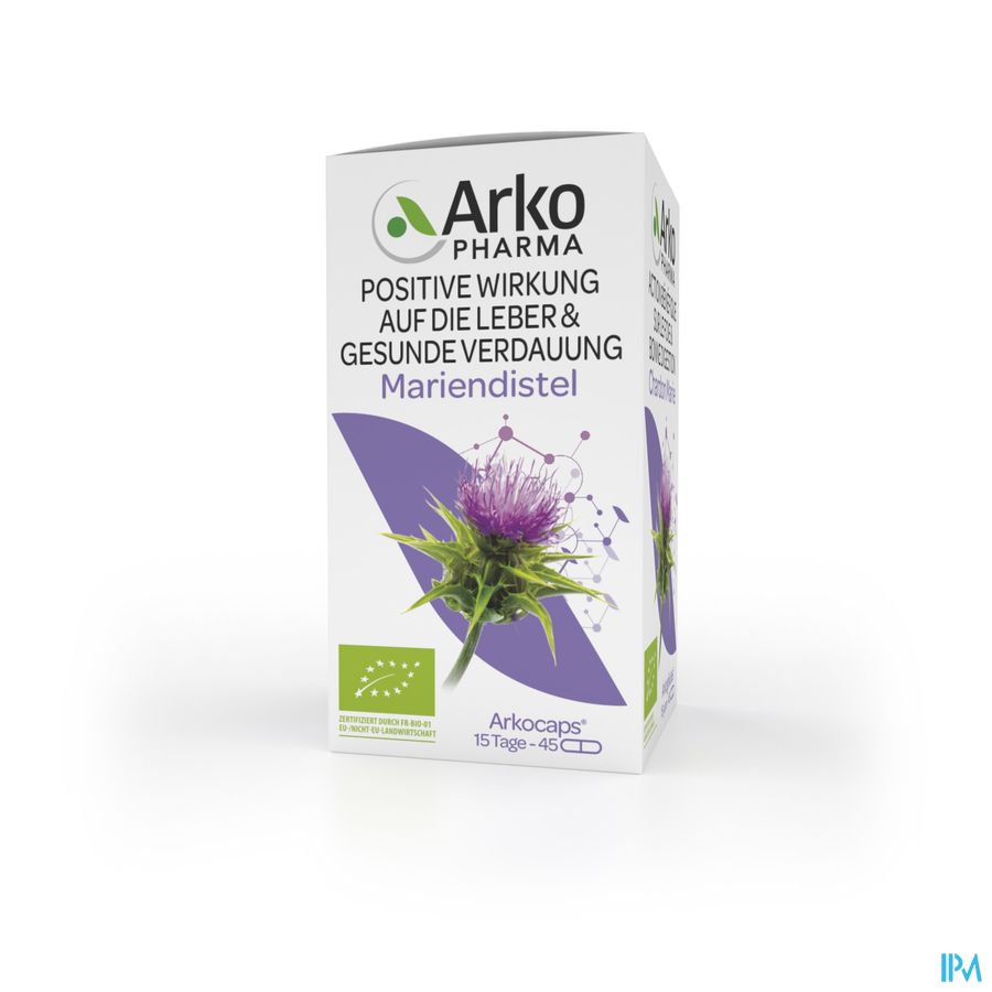 Arkogelules Chardon Marie Bio Caps 45 Nf 2