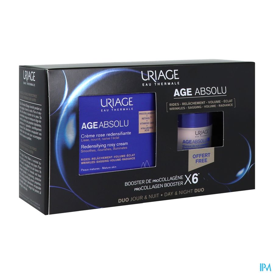 Uriage Coffret Absolu Cr 50ml + Masque 15ml Promo Uriage Coffret Absolu Cr 50ml + Masque 15ml Promo