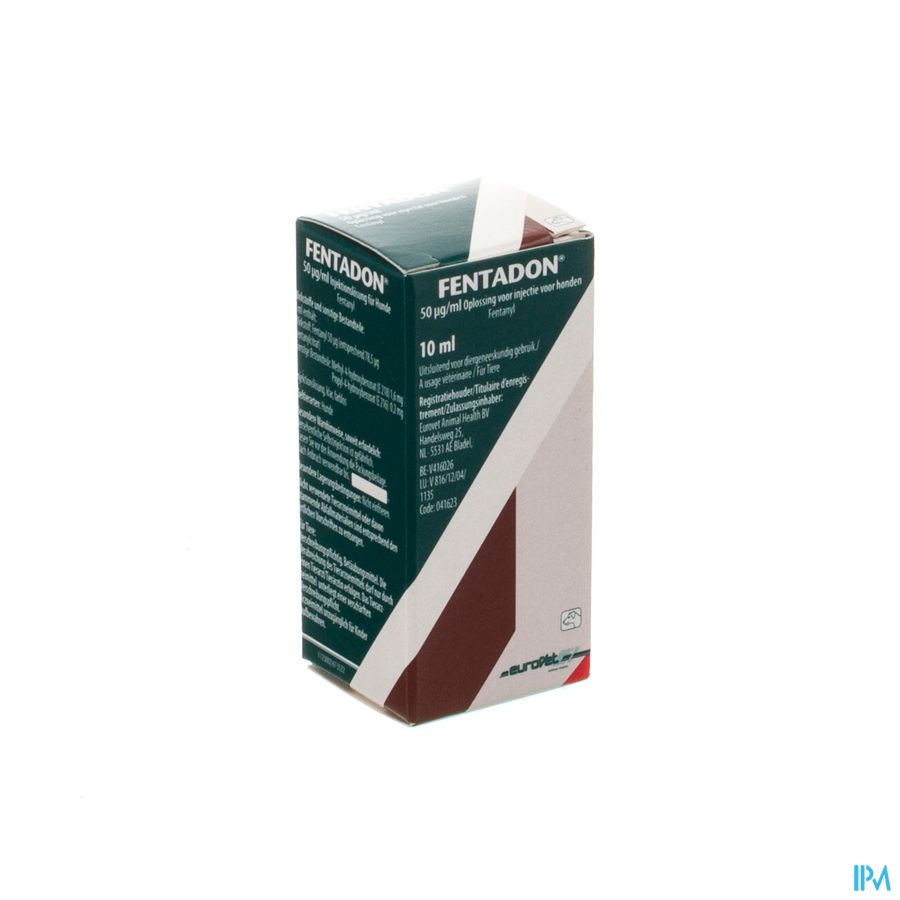 Fentadon 50mcg/ml Sols Inj Hond 10ml Fentadon 50mcg/ml Sols Inj Hond 10ml