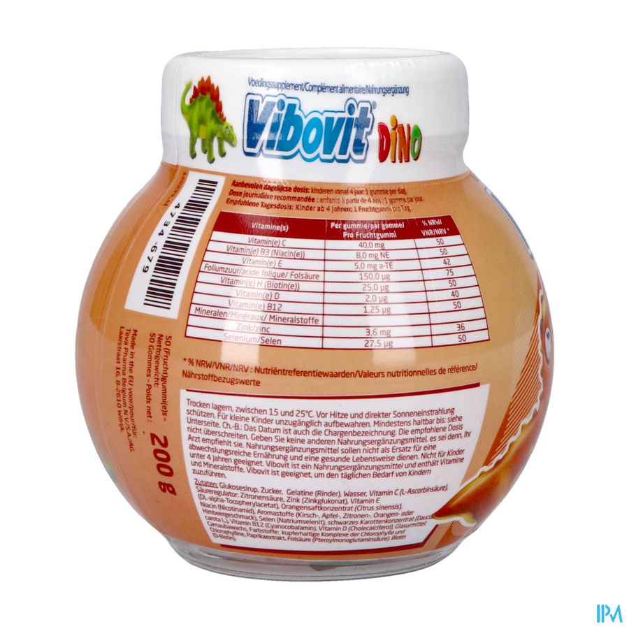 Vibovit Junior 4+ Dino Gummies 50 1