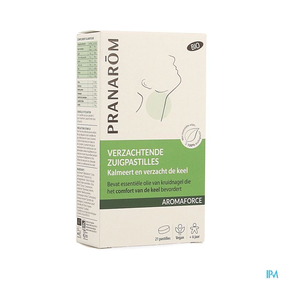 Aromaforce Bio Zuigpastilles 21 Aromaforce Bio Zuigpastilles 21