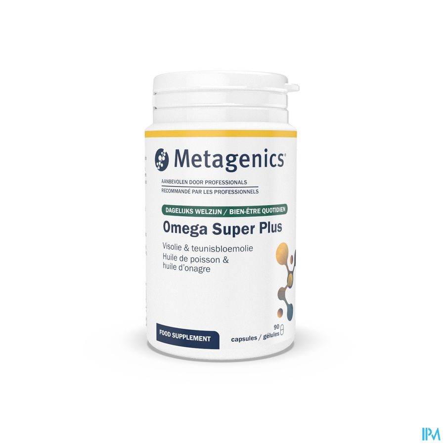 Omega Super Plus Pot Caps 90 19752 Metagenics