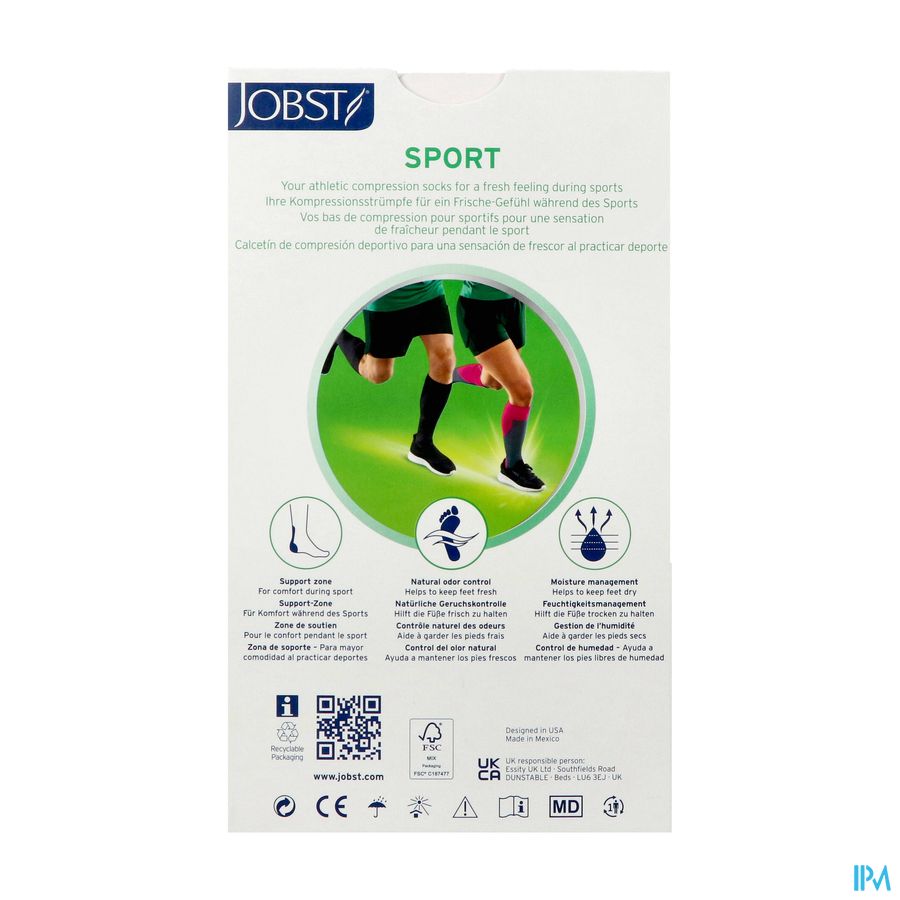 Jobst Sport 20-30 Ad Royal Blue M 1 7529081 3