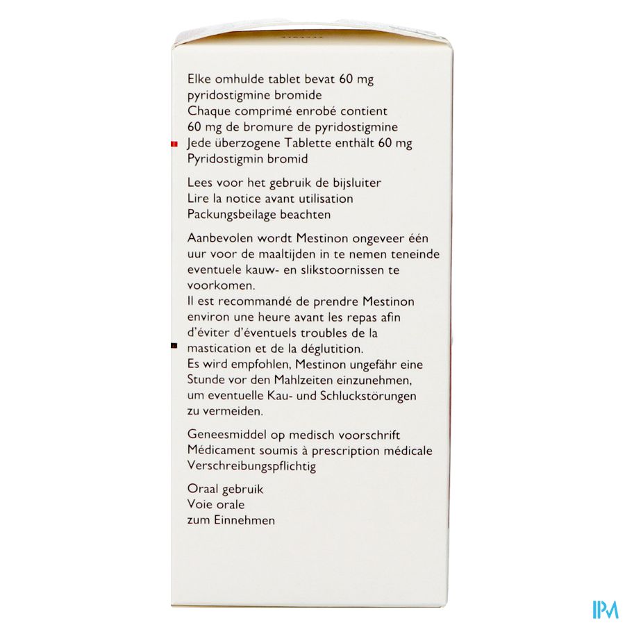 Mestinon Drag 150 X 60mg 8