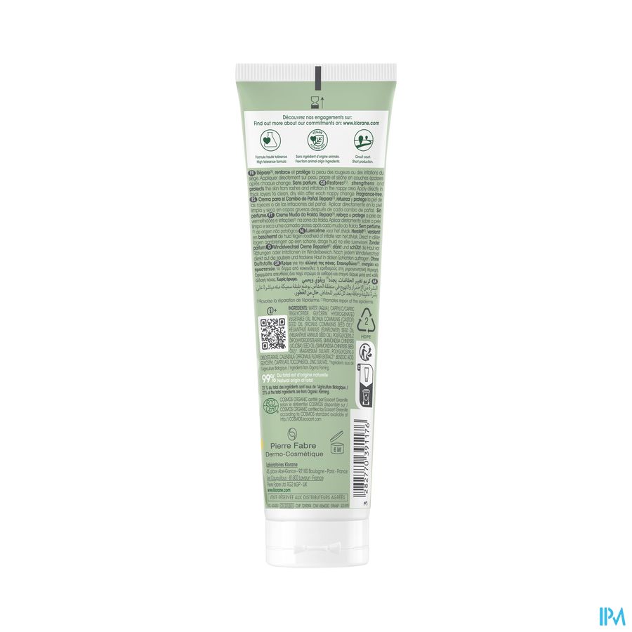 Klorane Bb Luiercreme Bio 100ml 3