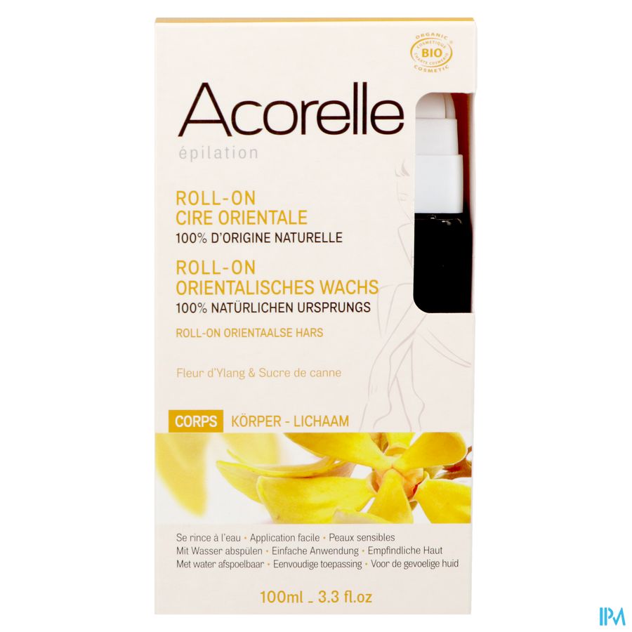 Acorelle Orientaal.hars Ylang&suiker Roll-on 100ml 1