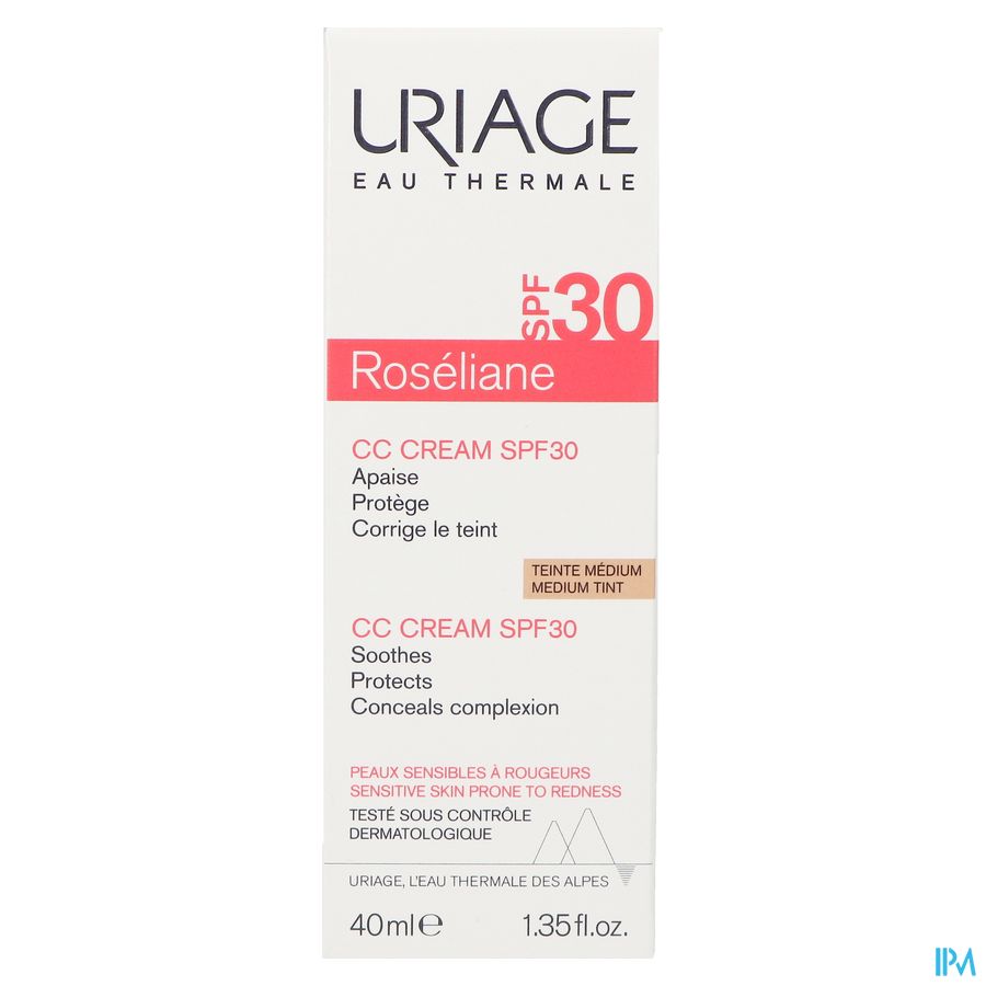 Uriage Roseliane Cc Cream Ip30 Tube 40ml 2