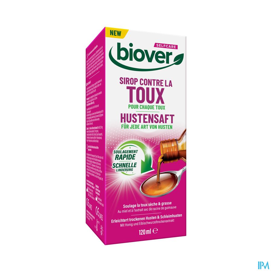 Biover Selfcare Hoestsiroop 120ml Biover Selfcare Hoestsiroop 120ml