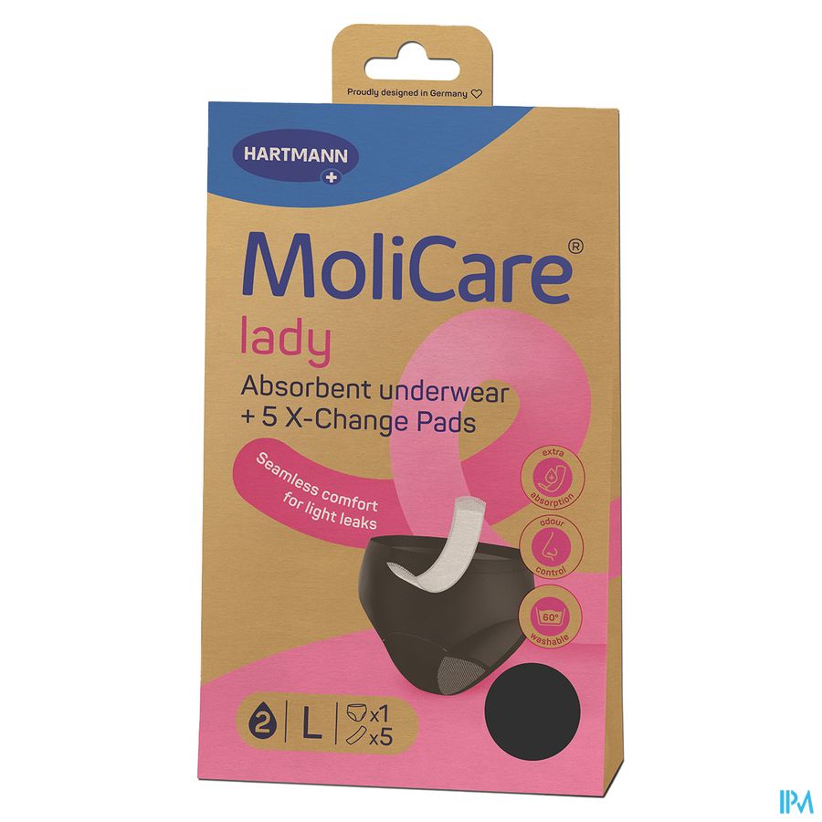 Molicare Sous-vetements Absorbants +5 Pads Lady l 1