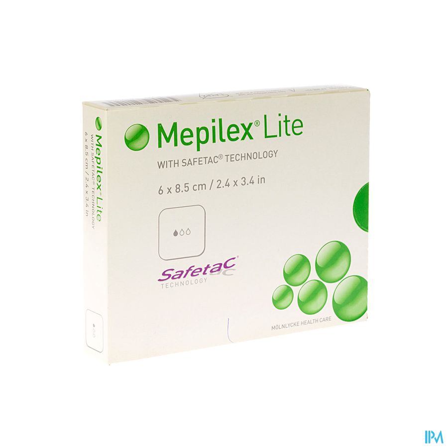 Mepilex Lite Dun Verb Sil Ster 6x 8,50cm 5 284000 Mepilex Lite Dun Verb Sil Ster 6x 8,50cm 5 284000