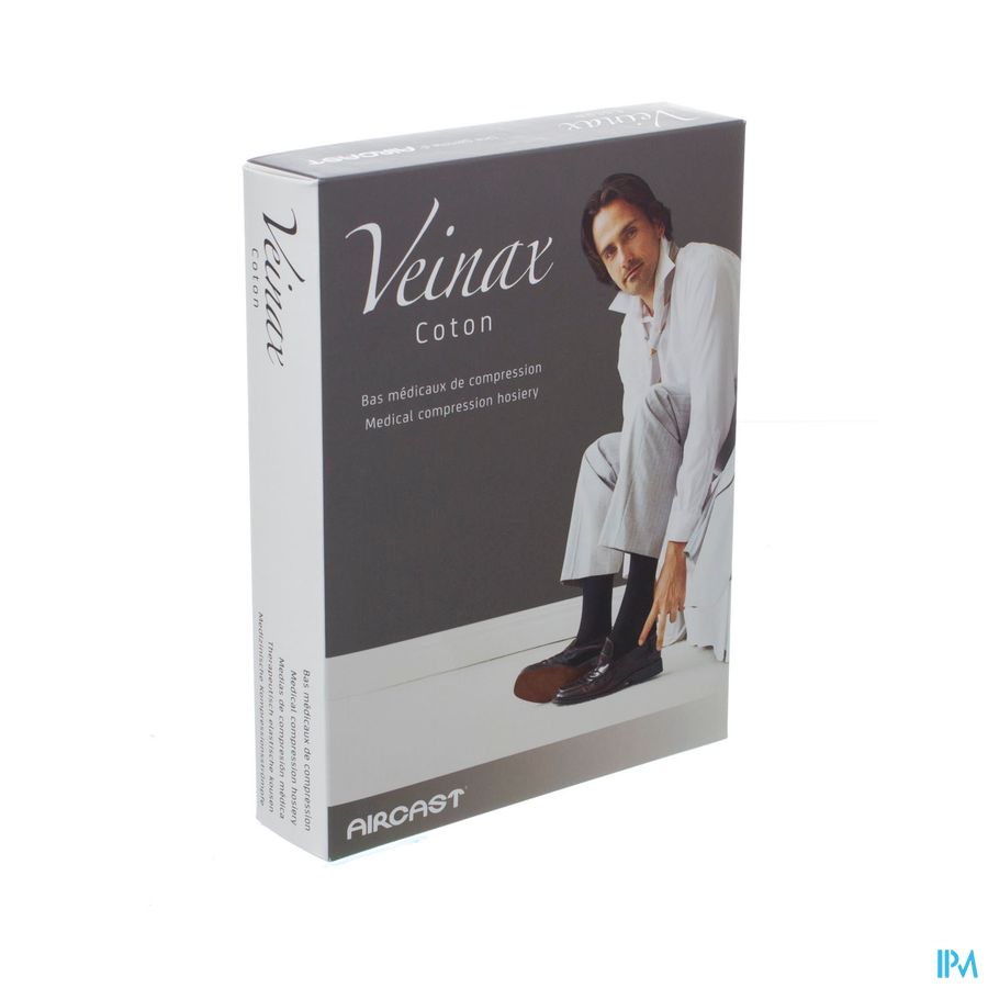 Veinax Kous Katoen Man 2 Lang Grijs Maat 3 Veinax Kous Katoen Man 2 Lang Grijs Maat 3