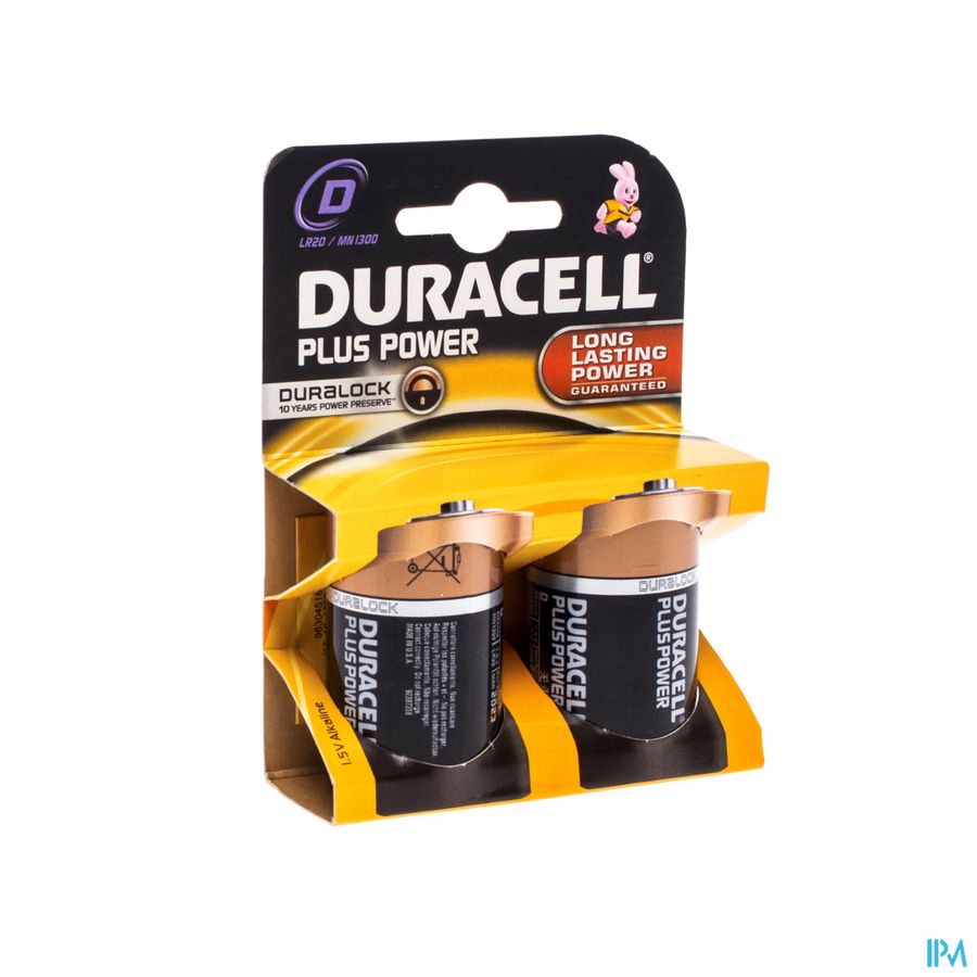 Duracell Mn1300/lr20 2