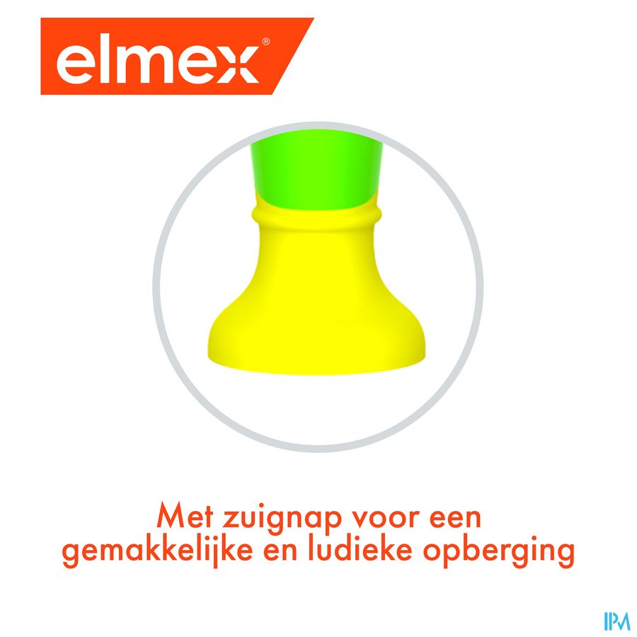 Elmex Tandenborstel Kind Zacht 3-6jaar Duopack 4
