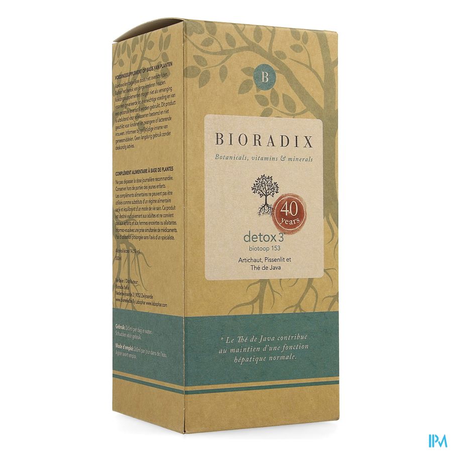 Bioradix - Detox 3 Biotoop 153 500ml 3