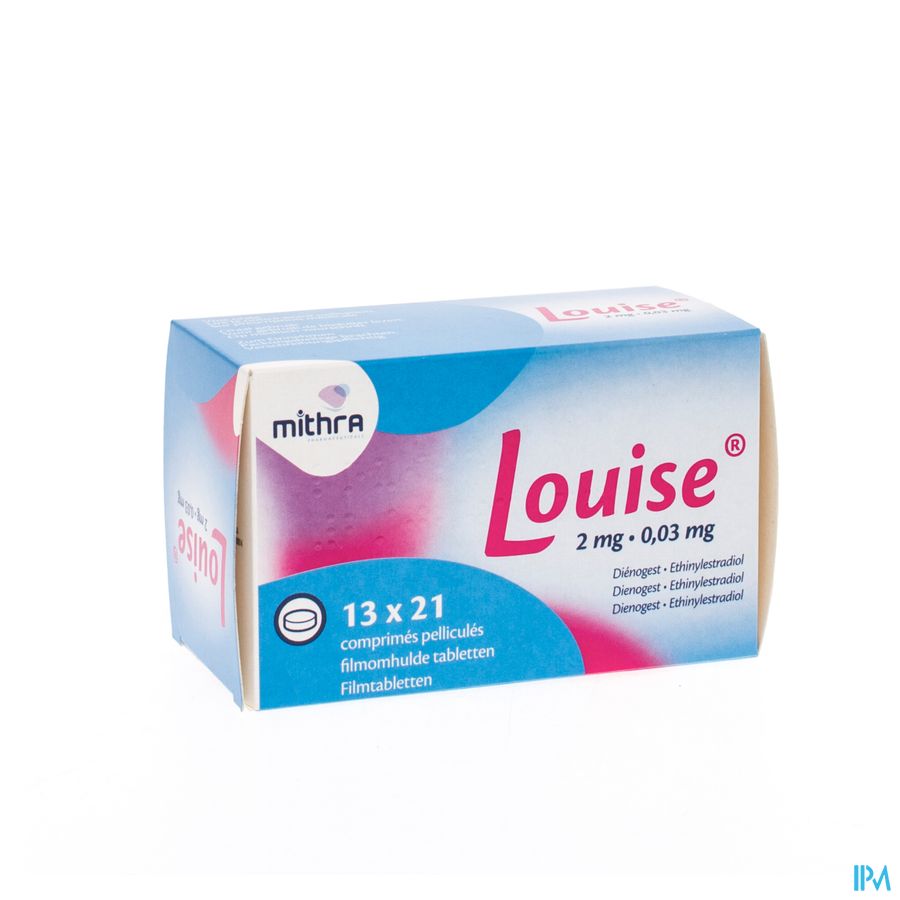 Louise 2mg/0,03mg Filmomh Tabl 13x21 Louise 2mg/0,03mg Filmomh Tabl 13x21