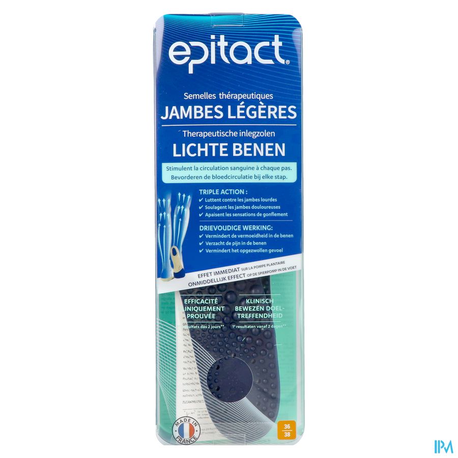 Epitact Therapeutisch.inlegzolen Licht.benen 36/38