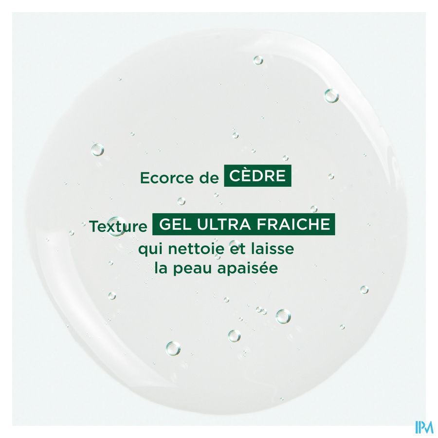 Klorane Corps Douche Gel Ecorce Cedre 200ml 8