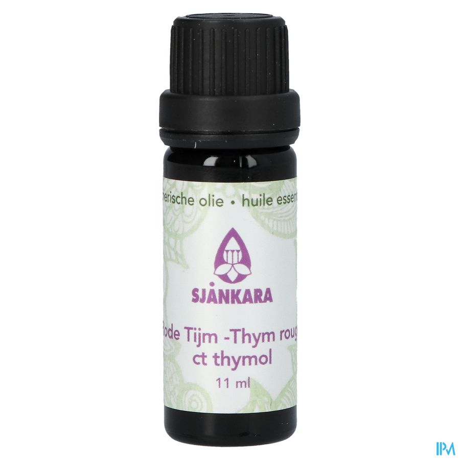 Sjankara Rode Tijm Ct Thymol Ess. Olie Bio 11ml 2