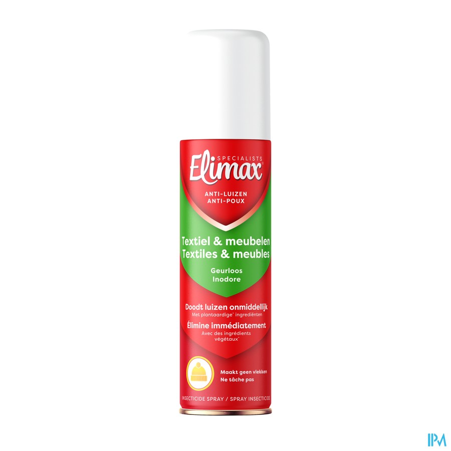 Elimax Anti-luizen Spray Textiel & Meubelen 150ml