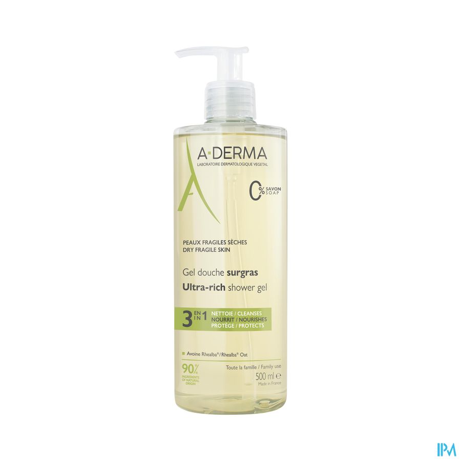 Aderma Douchegel Overvet 500ml Aderma Douchegel Overvet 500ml