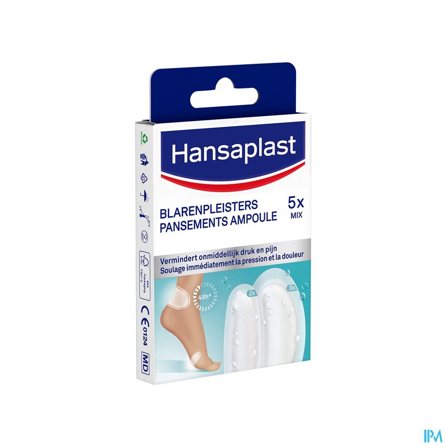 Hansaplast Pansement Ampoules Sos Mix 5 1