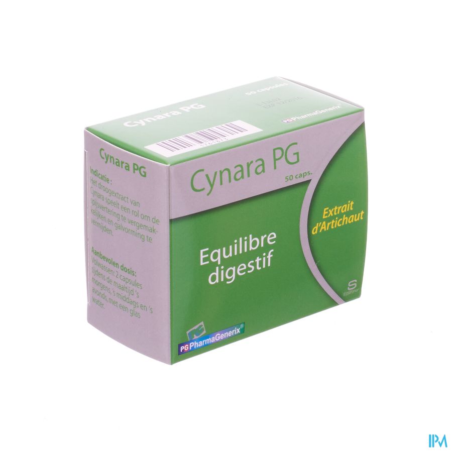 Cynara Pg Pharmagenerix Caps 50 1