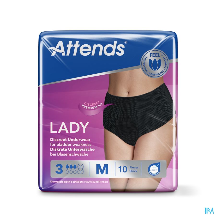 Attends Lady Discreet Underwear 3 M