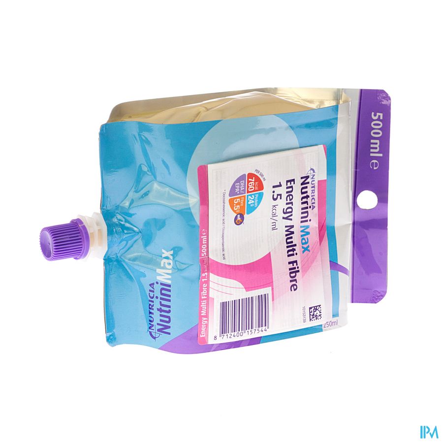 Nutrini Max Energy Multi Fibre 7-12j Pack 500ml 1