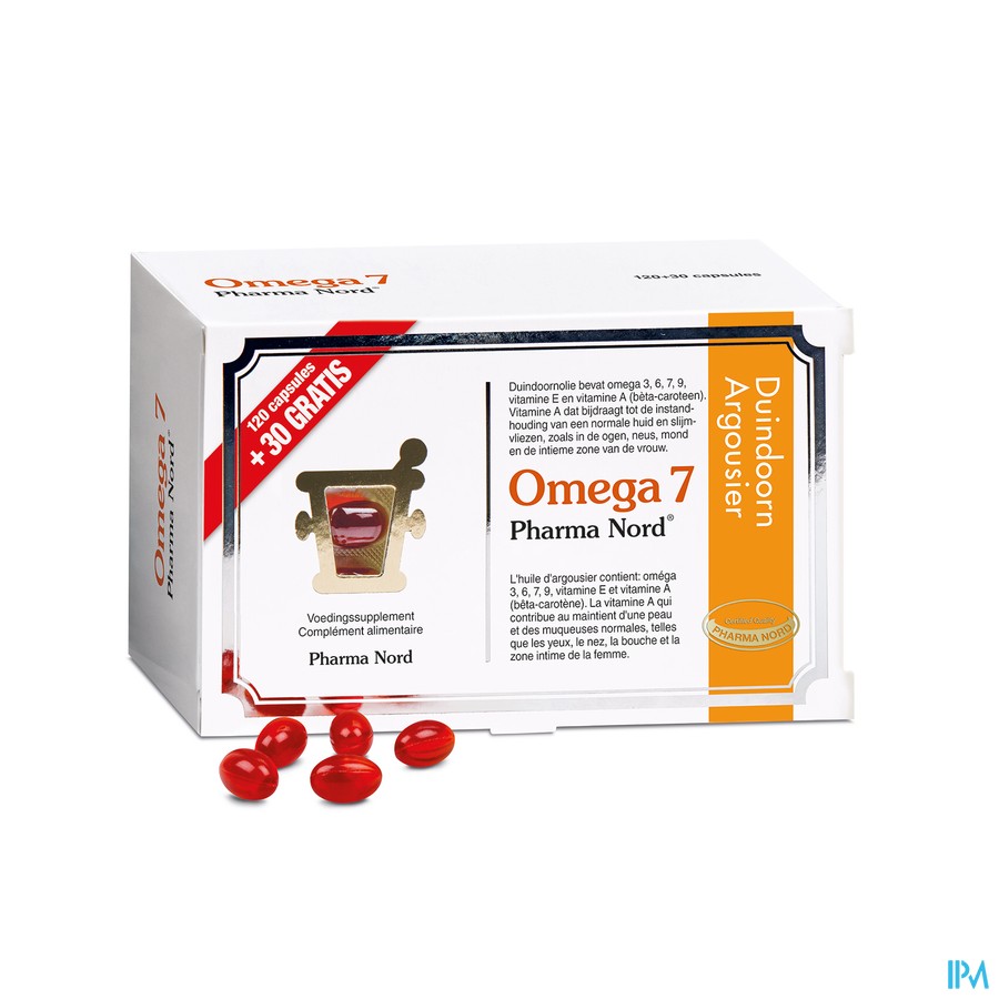 Omega 7 Pharma Nord Caps 120+30