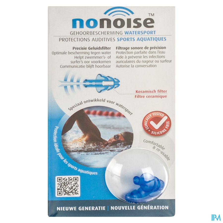 Nonoise Gehoorbescherming Watersport Nonoise Gehoorbescherming Watersport