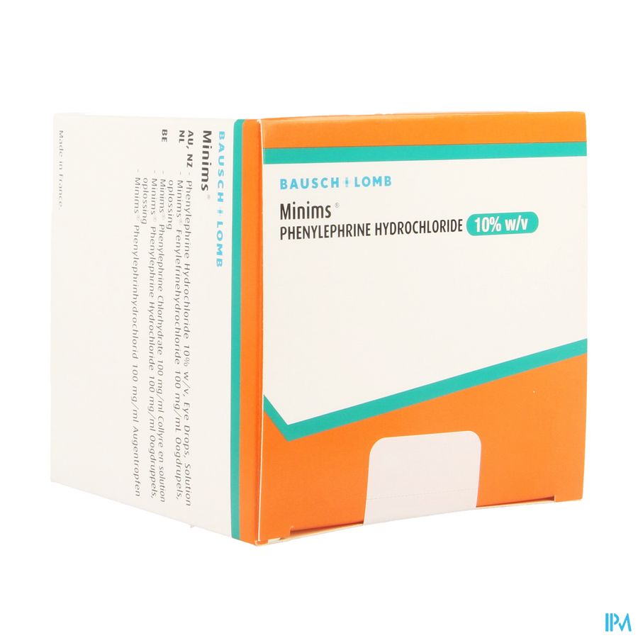 Minims Phenylephrine 10% 20x0,5ml Minims Phenylephrine 10% 20x0,5ml