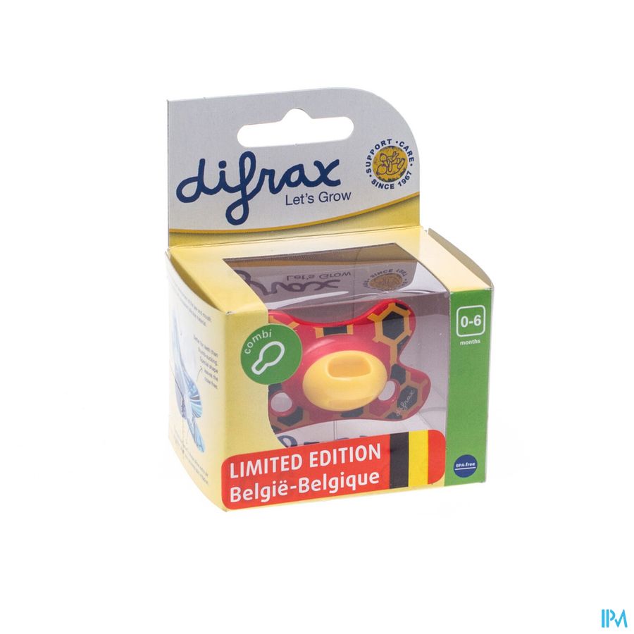 Difrax Fopspeen Combi 0-6 Combi Belgie