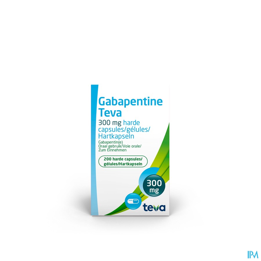 Gabapentine Teva 300mg Caps 200