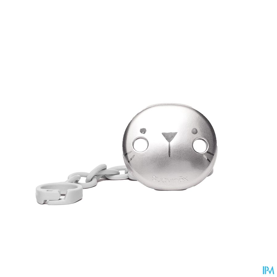 Suavinex Hygge Speenketting Gray Suavinex Hygge Speenketting Gray