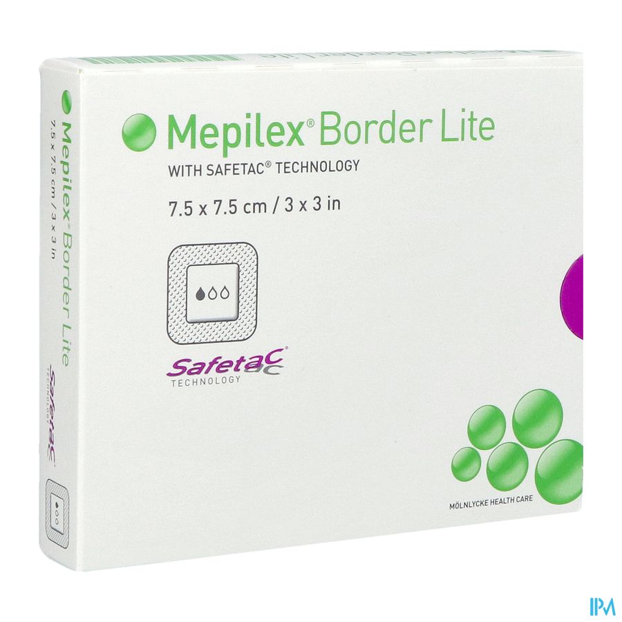 Mepilex Border Lite Verb Ster 7,5x 7,5 5 281200 Mepilex Border Lite Verb Ster 7,5x 7,5 5 281200